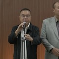 Foto: Wakil Ketua Dewan Perwakilan Rakyat dari Fraksi Gerakan Indonesia Raya Sufmi Dasco Ahmad saat konferensi pers terkait transportasi daring di Gedung Nusantara III, kompleks parlemen, Senayan, Jakarta Pusat, Selasa (23/6/2026). (Tangkapan Layar Y