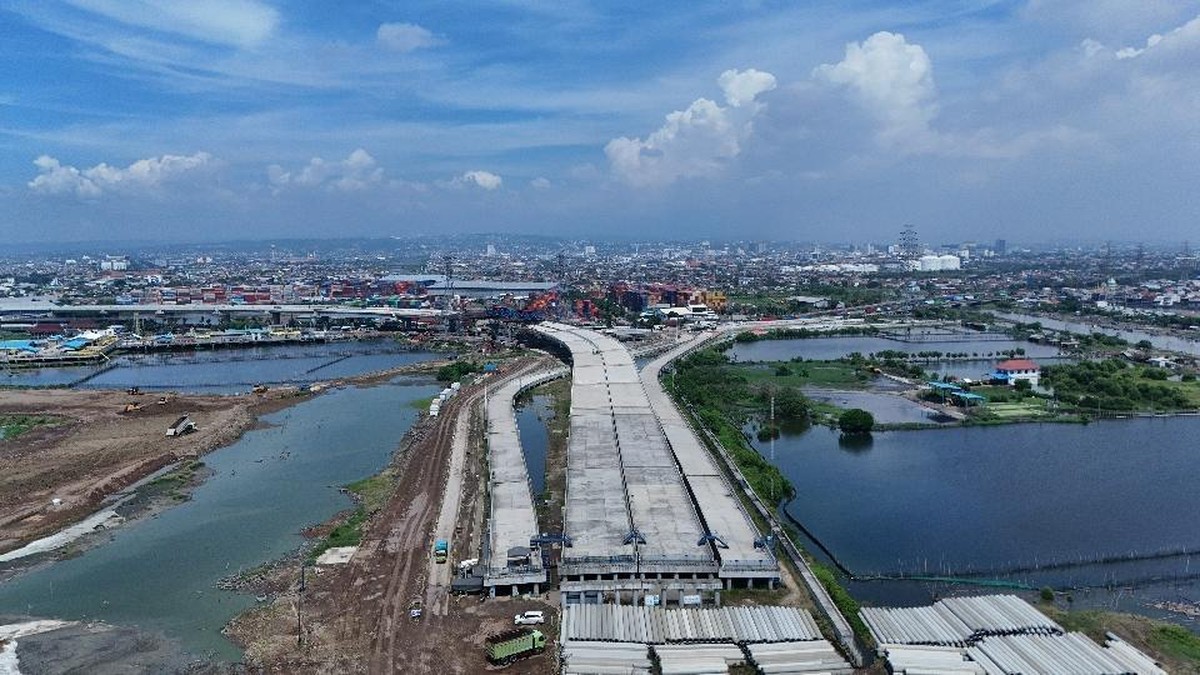 Top! WIKA Kebut Pembangunan Tol Semarang-Demak Seksi 1B