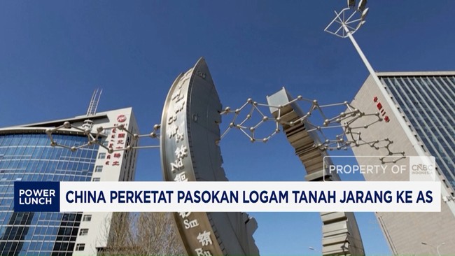 Video: China Perketat Pasokan Logam Tanah Jarang ke AS