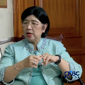 Deputi Gubernur Senior Bank Indonesia, Destry Damayanti dalam Economic Update, Selasa, (23/06/2026). (CNBC Indonesia TV)