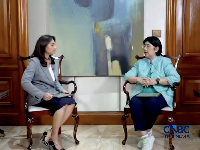 Deputi Gubernur Senior Bank Indonesia, Destry Damayanti dalam Economic Update, Selasa, (23/06/2026). (CNBC Indonesia TV)