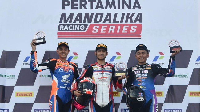 Pembalap Muda RI Juara Pertamina Mandalika Racing Series 2026 Rd 2