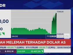 IHSG Dibuka Menguat Tapi Rupiah Melemah ke Rp 17.900 per Dolar AS