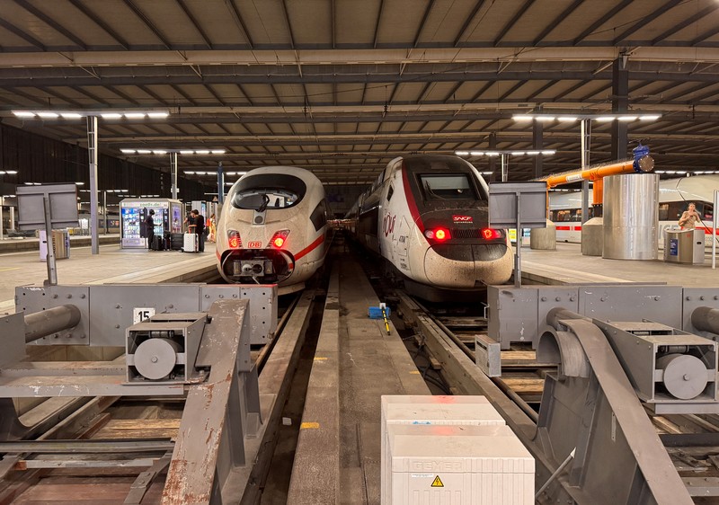 Jaringan transportasi kereta Jerman mengalami gangguan besar-besaran, Selasa (23/6/2026) malam waktu setempat. (REUTERS/Christine Uyanik)