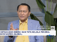 Ketua Komisi XII DPR RI, Bambang Patijaya dalam Economic Update (Selasa, 23/06/2026). (CNBC Indonesia TV)