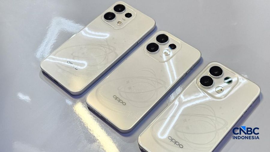 Oppo reno 16. (CNBC Indonesia/Intan Rakhmayanti)