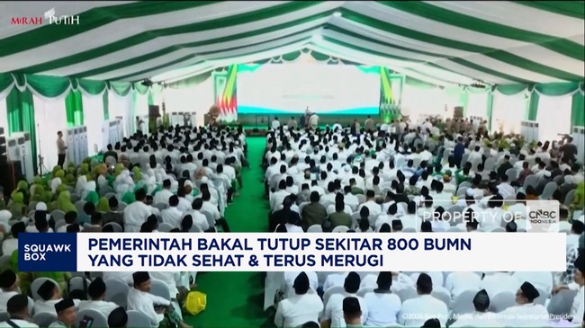 Video: Prabowo Bakal Tutup 800 BUMN Yang Rugi dan Tidak Sehat