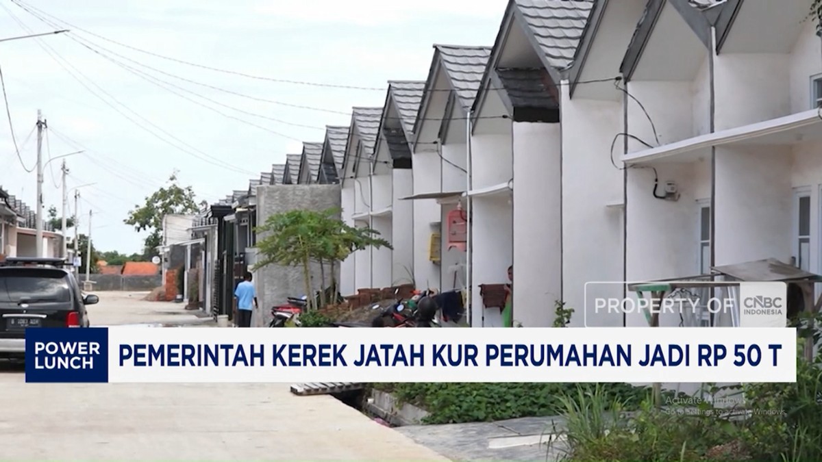 Video: Pemerintah Kerek Jatah KUR Perumahan Jadi Rp 50 T