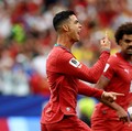 Portugal berhasil mengalahkan Uzbekistan 5-0 pada laga kedua Grup K di Stadion Houston, Texas, Amerika Serikat, Rabu (24/6/2026) dini hari. (REUTERS/Pedro Nunes)