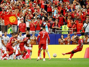 Cristiano Ronaldo Akting, Nuno Mendes Cetak Gol