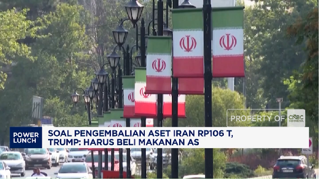 Soal Pengembalian Aset Iran Rp 106 T, Trump: Harus Beli Makanan AS