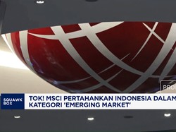 Tok! MSCI Pertahankan RI Emerging Market
