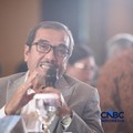 Anggota Dewan Energi Nasional 2026–2030, Mohamad Fadhil Hasan saat menyampaikan pemaparan dalam Energy Forum Singosari Ballroom-Hotel Borobudur, Jakarta, Kamis (25/6/2026). (CNBC Indonesia/Faisal Rahman)