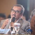 Anggota Dewan Energi Nasional 2026–2030, Mohamad Fadhil Hasan saat menyampaikan pemaparan dalam Energy Forum Singosari Ballroom-Hotel Borobudur, Jakarta, Kamis (25/6/2026). (CNBC Indonesia/Faisal Rahman)
