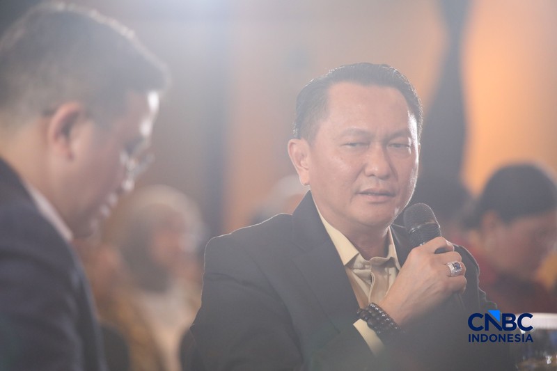 Suasana acara Energy Forum di Singosari Ballroom-Hotel Borobudur, Jakarta, Kamis (25/6/2026). (CNBC Indonesia/Faisal Rahman)