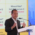 Menteri ESDM, Bahlil Lahadalia saat menyampaikan pemaparan dalam Energy Forum di Singosari Ballroom-Hotel Borobudur, Jakarta, Kamis (25/6/2026). (CNBC Indonesia/Faisal Rahman)