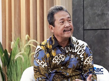 Menteri Kelautan dan Perikanan Sakti Wahyu Trenggono. (CNBC Indonesia TV)
