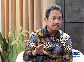 Menteri Kelautan dan Perikanan Sakti Wahyu Trenggono. (CNBC Indonesia TV)