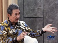 Menteri Kelautan dan Perikanan Sakti Wahyu Trenggono. (CNBC Indonesia TV)