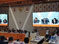 Raker Komisi V DPR RI dengan Eselon I Kementerian PKP, Kamis (25/6/2026). (CNBC Indonesia/Ferry Sandi)