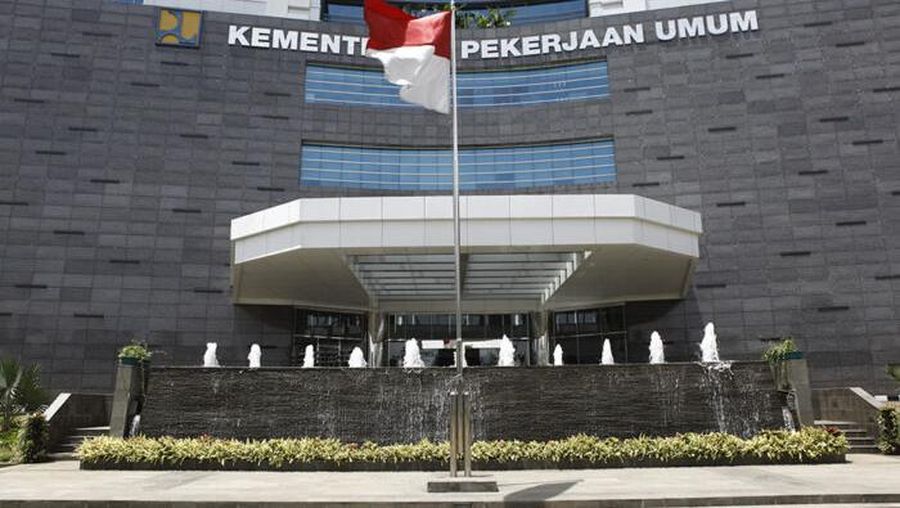 Suasana gedung kantor Kementerian PUPR. (Dok. PU)