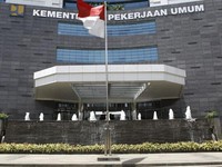 Suasana gedung kantor Kementerian PUPR. (Dok. PU)