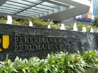 Suasana gedung kantor Kementerian PUPR. (Dok. PU)