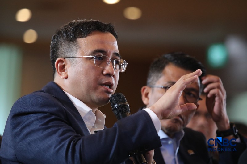 Suasana acara Energy Forum di Singosari Ballroom-Hotel Borobudur, Jakarta, Kamis (25/6/2026). (CNBC Indonesia/Faisal Rahman)