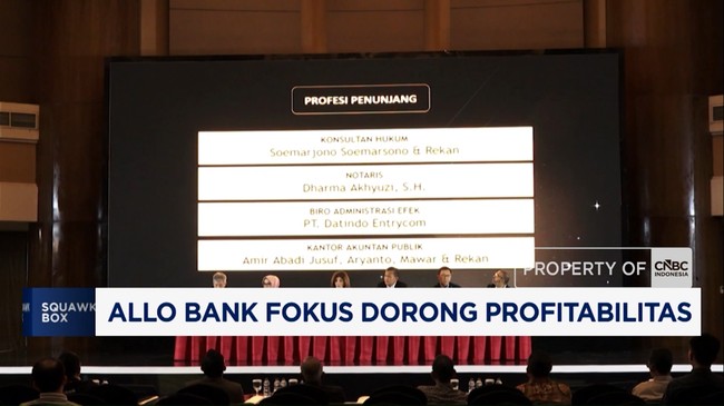 Video: Allo Bank Tetapkan Dividen Rp287,28 Miliar