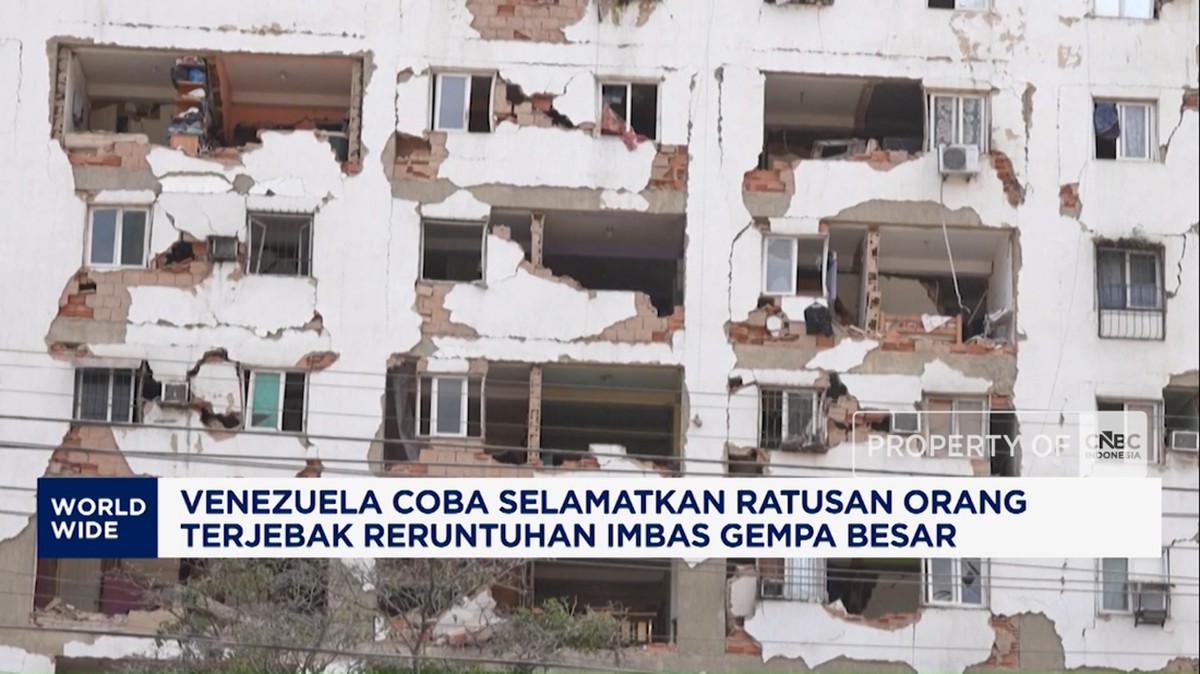 Video: Ekonomi Venezuela Diprediksi Rugi Rp1.795 T Imbas Gempa Dahsyat