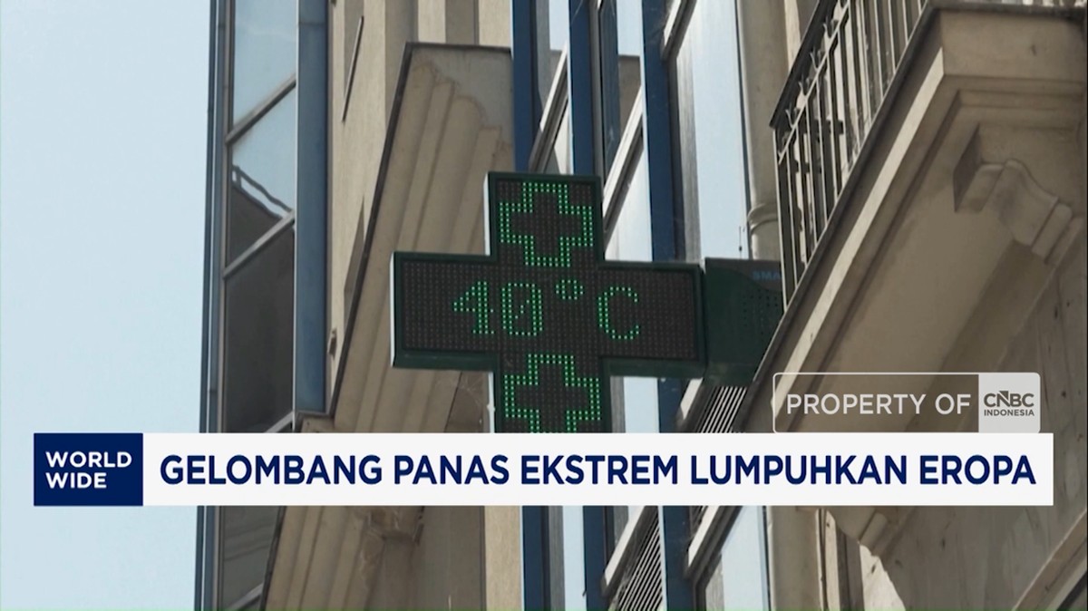 Video: Gelombang Panas Ekstrem Lumpuhkan Eropa