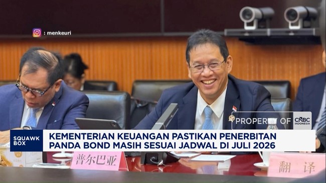 Kemenkeu Pastikan Penerbitan Panda Bond Sesuai Jadwal di Juli 2026