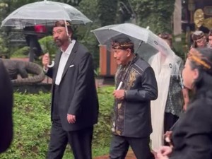 Surya Paloh Kunjungi Kraton Majapahit Jakarta, Disambut Hendropriyono