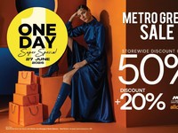 Foto: METRO Great Sale 'One Day Super Special'. (Dokumentasi METRO Department Store)