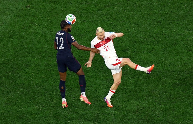 Pertandingan antara Amerika Serikat (AS) dan Turki di Stadion Los Angeles, Inglewood, California, AS, Jumat (26/6/2026) WIB. (IMAGN IMAGES via Reuters/JESSIE ALCHEH)
