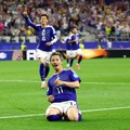 Foto: Salah satu momen dari pertandingan antara Jepang vs Swedia di Stadion Dallas, Arlington, Texas, AS, Kamis (25/6/2026). (REUTERS/Issei Kato)