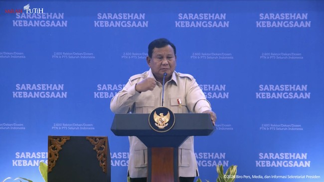 Prabowo Tanya Orang Pintar RI: Kenapa Sawit Kita Kalah dari Malaysia?