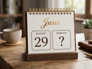 Kalender Hijriah Hari Ini 29 Juni 2026: Tanggal, Bulan, dan Tahunnya