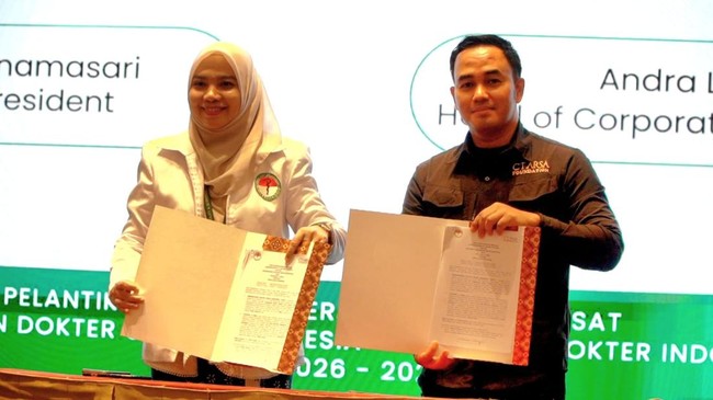 Perhimpunan Dokter Umum Indonesia Teken MoU dengan CTARSA Foundation