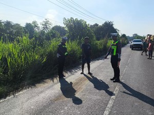 Pemotor di Musi Rawas Tewas Usai Bertabrakan dengan Bus