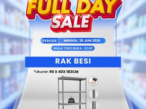 Rak Besi Banting Harga di Transmart Full Day Sale, Serbu!