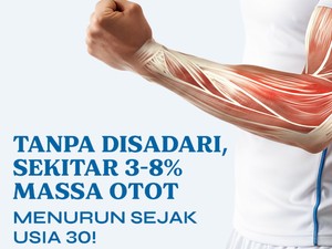Jaga Massa Otot dengan Konsumsi Susu Collagena