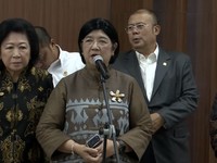 Deputi Gubernur Senior Bank Indonesia (BI), Destry Damayanti saat menyampaikan keterangan kepada awak media di Jakarta, Senin (29/6/2026). (Tangkapan Layar Youtube/Sin Po TV))