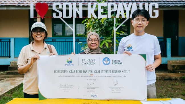 Atasi Kesenjangan Digital, Pelajar Indonesia Bangun DesaLink