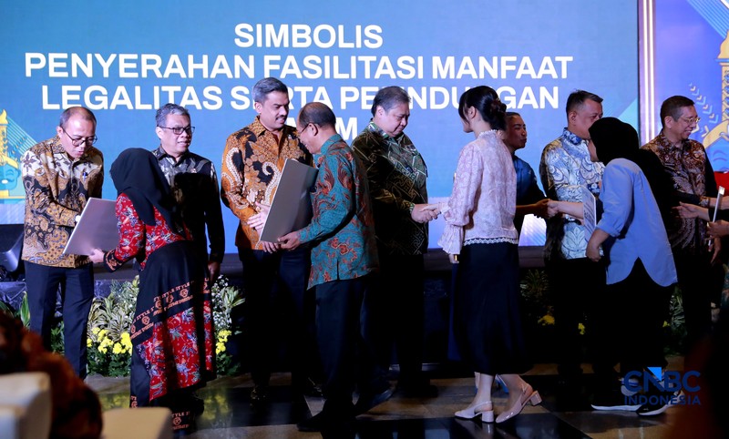 Festival Kemudahan dan Pelindungan Usaha Mikro di Gedung Smesco, Jakarta, Senin, (29/6/2026). (CNBC Indonesia/Muhammad Sabki)