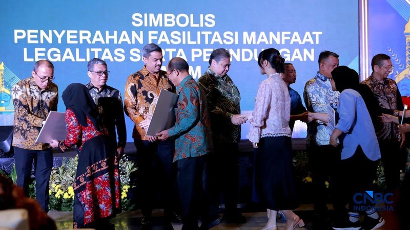 Festival Kemudahan dan Pelindungan Usaha Mikro di Gedung Smesco, Jakarta, Senin, (29/6/2026).