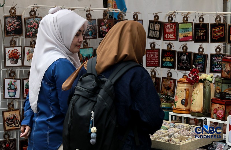 Festival Kemudahan dan Pelindungan Usaha Mikro di Gedung Smesco, Jakarta, Senin, (29/6/2026). (CNBC Indonesia/Muhammad Sabki)