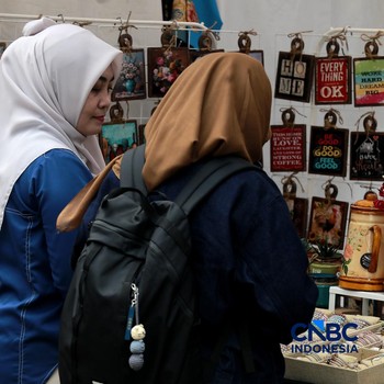 Festival Kemudahan dan Pelindungan Usaha Mikro di Gedung Smesco, Jakarta, Senin, (29/6/2026). (CNBC Indonesia/Muhammad Sabki)