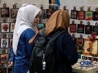 Festival Kemudahan dan Pelindungan Usaha Mikro di Gedung Smesco, Jakarta, Senin, (29/6/2026). (CNBC Indonesia/Muhammad Sabki)