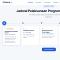 Jadwal Pelaksanaan Program Pemagangan. (Dok. maganghub.kemnaker.go.id)